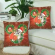 Lady & The Tramp Custom Zippered Pillow Cases 18"x 18" (Twin Sides) (Set of 2)