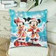 Minnie Mickey Custom Zippered Pillow Cases 18"x 18" (Twin Sides) (Set of 2)