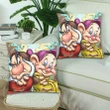 Grumpy & Dopey Custom Zippered Pillow Cases 18"x 18" (Twin Sides) (Set of 2)