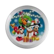 Mickey & Friends Silver Color Wall Clock