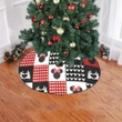 DN Pattern Christmas Tree Skirt 47" x 47"