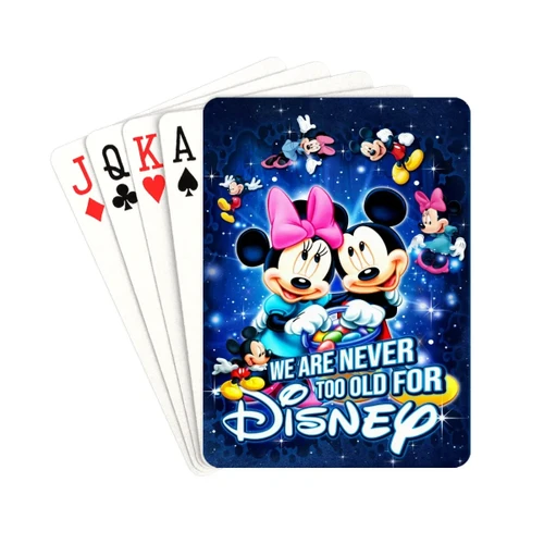 Mk Mn Never too old Poker Cards