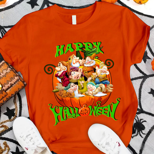 7DWS Pumpkin Halloween T-Shirt