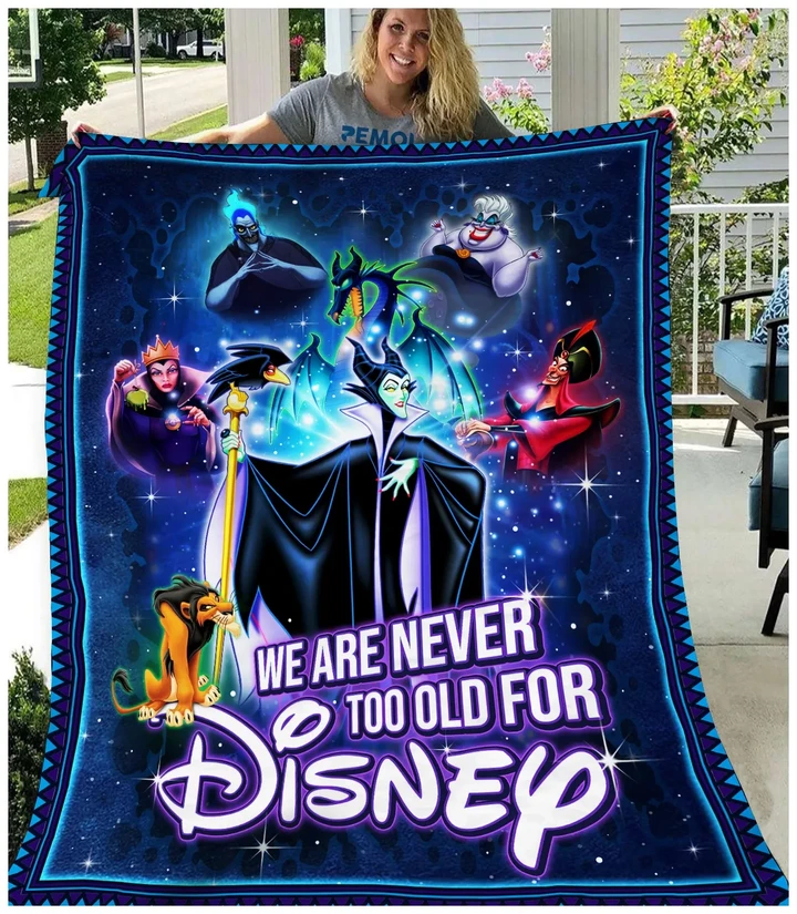 Vlain Never old for Disney - Premium Blanket