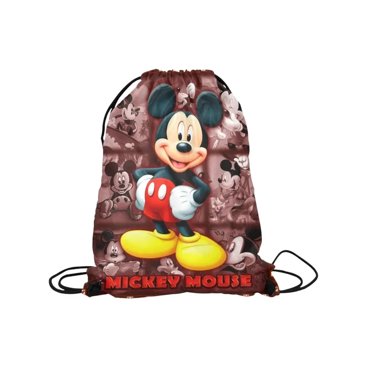 Mk  Mouse Medium Drawstring Bag