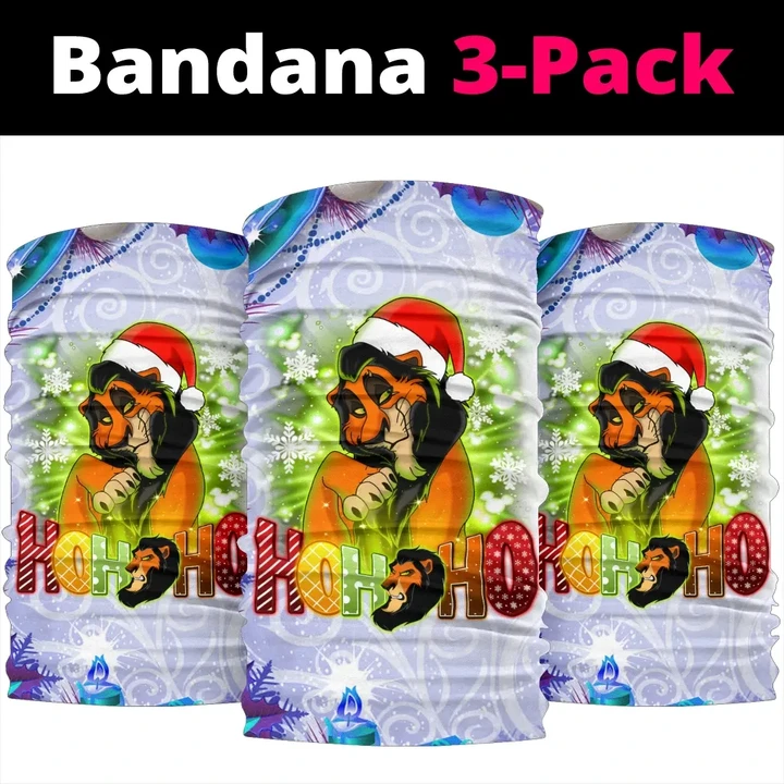 Sc Christmas  Bandana 3pcs/Pack