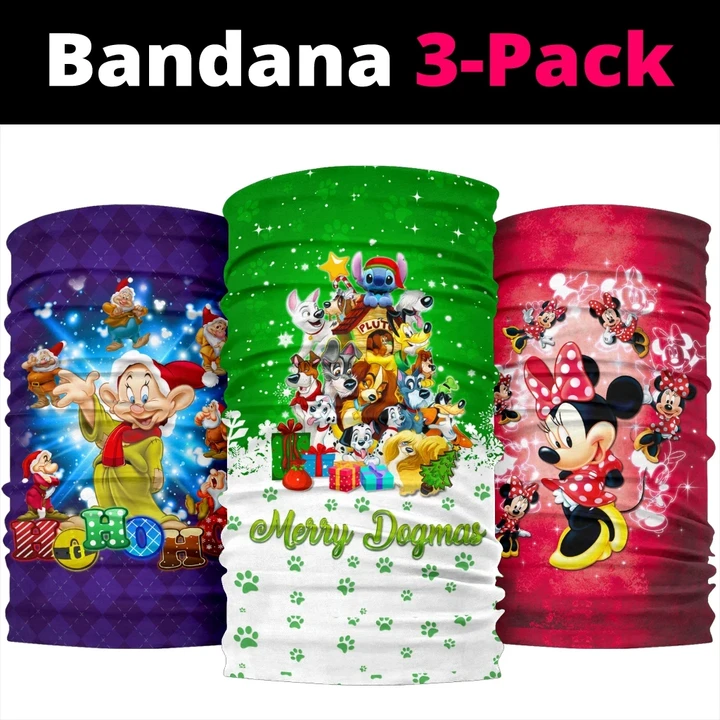 Christmas Bandana 3pcs/Pack