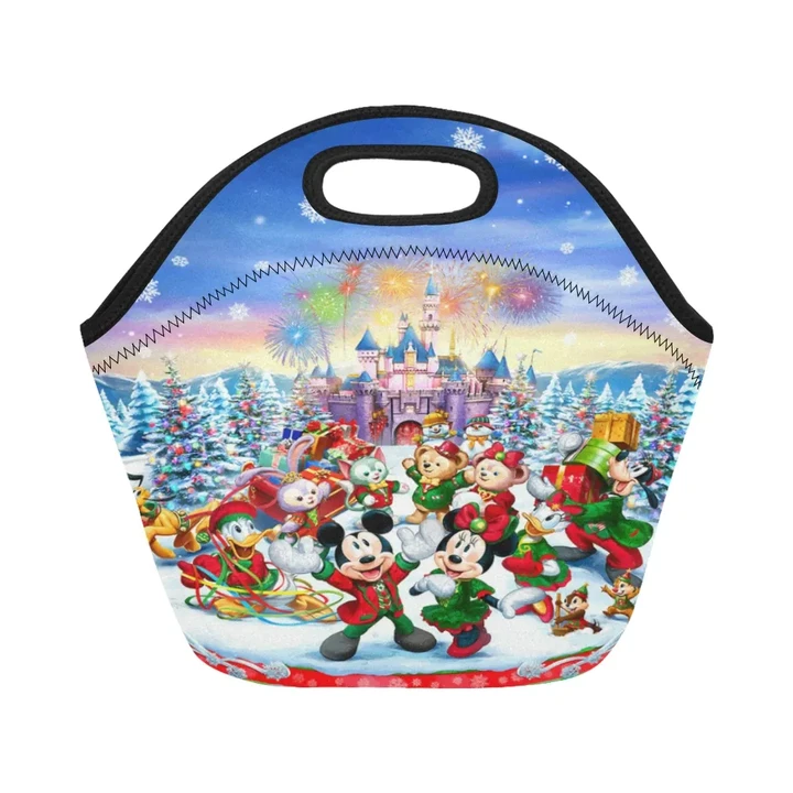 Disney Christmas Neoprene Lunch Bag/Small (Model 1669)