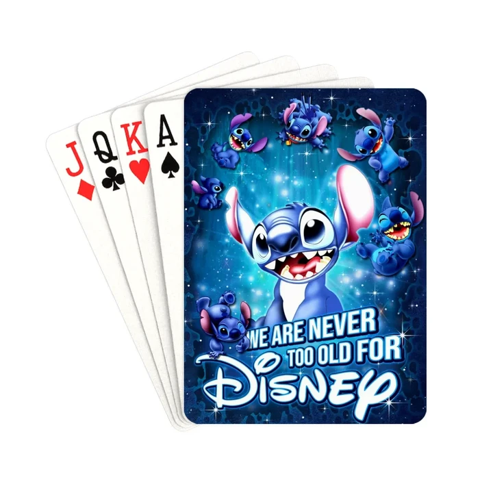 ST Never too old Poker Cards