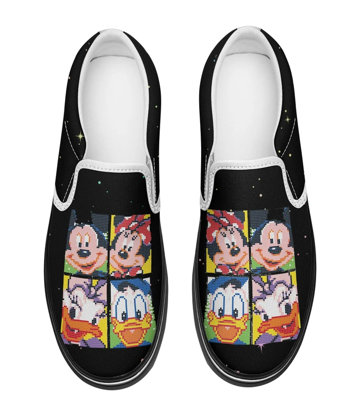 Mickey Friends Slip-on Sneakers
