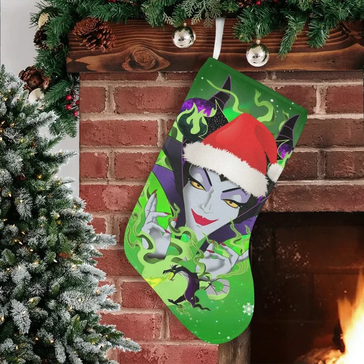 Maleficent Christmas Stocking (Without Folded Top)