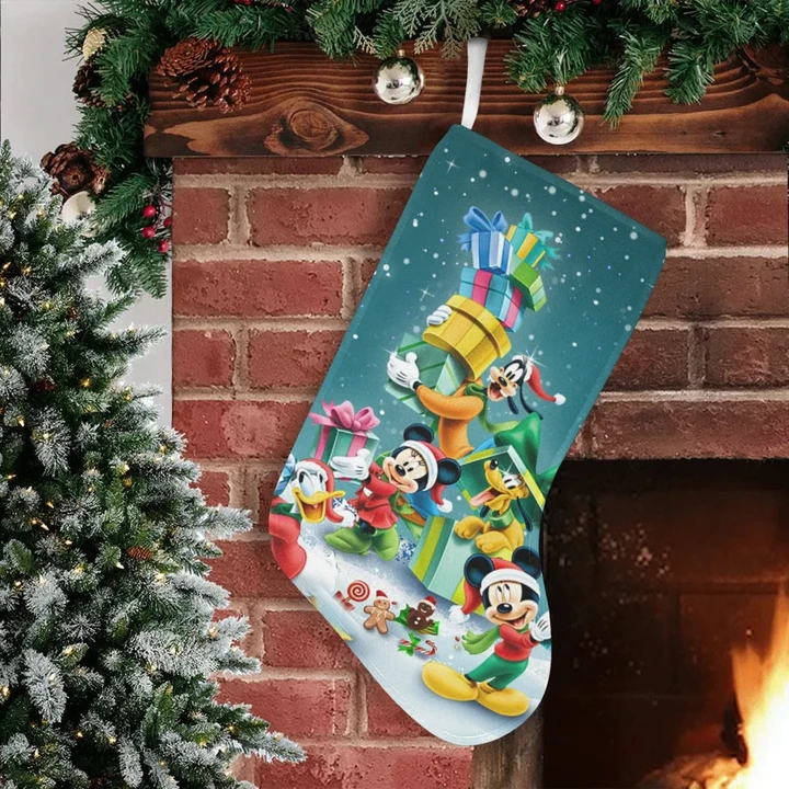 Mickey & Friends Christmas Stocking (Without Folded Top)