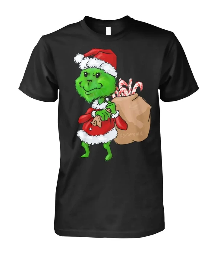 Grinch Santa Shirt