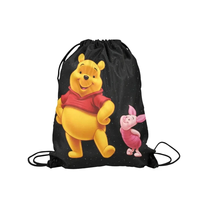 Pooh Medium Drawstring Bag