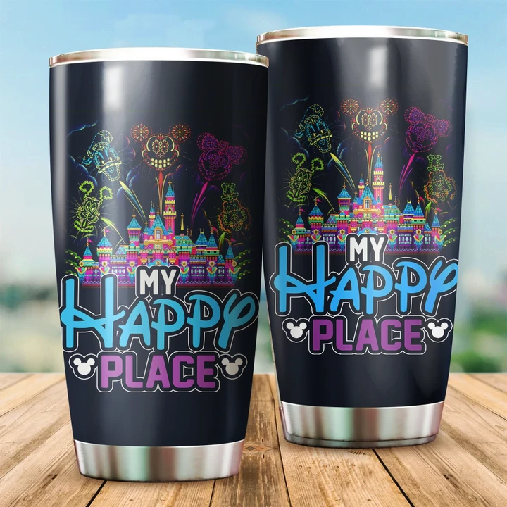 My Happy Place - Tumbler Allover Print