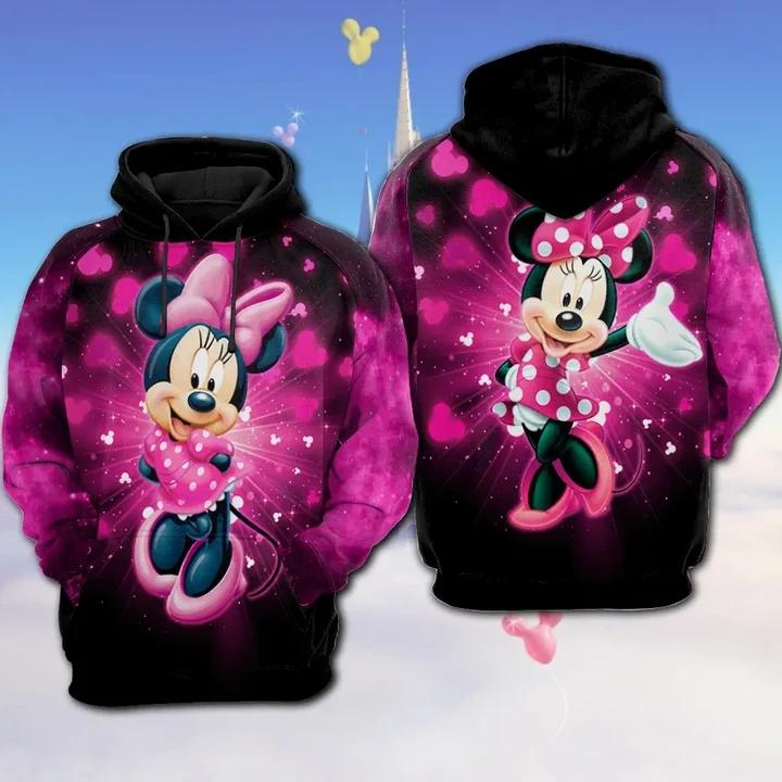 Mn Mouse Bling Hoodie