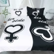His & Her Side Bedding Set