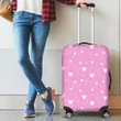 Mickey Pink Luggage Cover