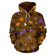 [Express Line Product+ 12$] Halloween Disney All Over Hoodie