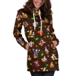 [Express Line Product+ 12$] Disney Halloween Women's Hoodie Dress