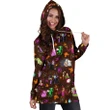 [Express Line Product+ 12$] Villain Disney Halloween Women's Hoodie Dress