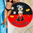 Mickey life beach blanket