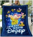 DP Never old for Disney - Premium Blanket