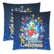 DONALD Never Too Old Christmas Custom Zippered Pillow Cases 18"x 18" (Twin Sides) (Set of 2)