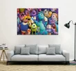 Monters Canvas Wall Art