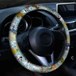 DN Dog Steering Wheel Cover with Elastic Edge