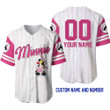 MN Baseball Jersey Custom Name & Number