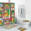 PO Christmas Bathroom Set(4 pcs)