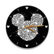 MK Wooden Clock