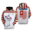 MR Cat 4th of July Unisex Pullover/ Zip-up Hoodie