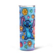 ST Flower - 3D Inflated Skinny Tumbler