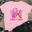 AR Hope Care & Cure Breast Cancer T-Shirt