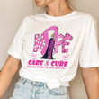 EV Hope Care & Cure Breast Cancer T-Shirt