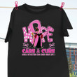 JF Hope Care & Cure Breast Cancer T-Shirt