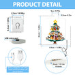 DN Tree - Led Acrylic Ornament ( US only)