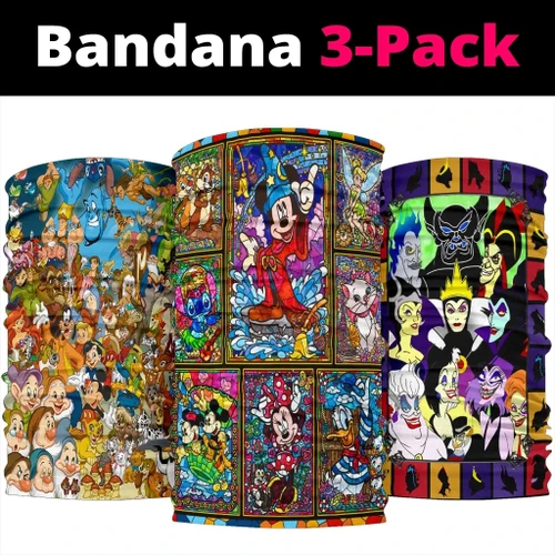 DN Character Bandana 3pcs/pack