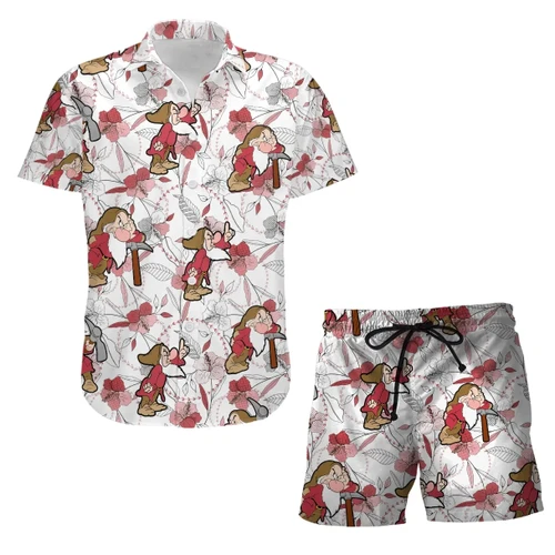 GP Hawaiian Shirt & Shorts
