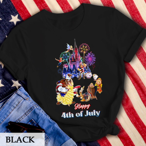 BTTB Castle 4th of July T-Shirt