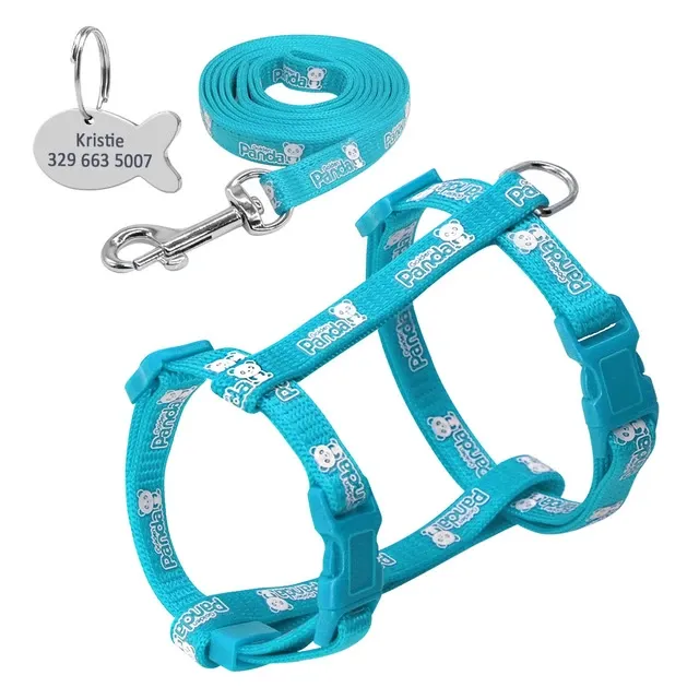Nylon Cat Harnesses and Leashes