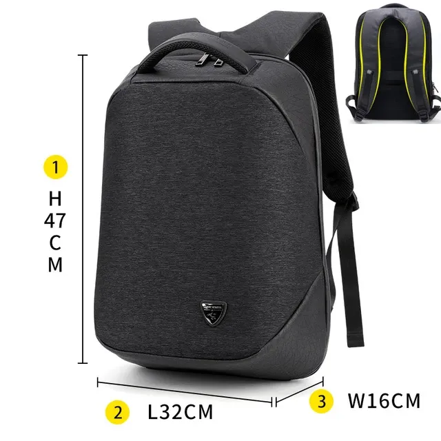 Waterproof  USB Charger Anti-theft Backpack