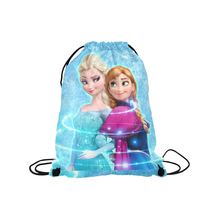 Elsa & Anna Medium Drawstring Bag