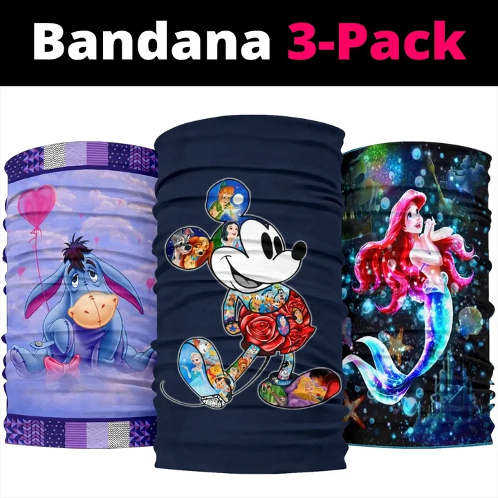 MK-Princess-Ey Bandana 3pcs/pack