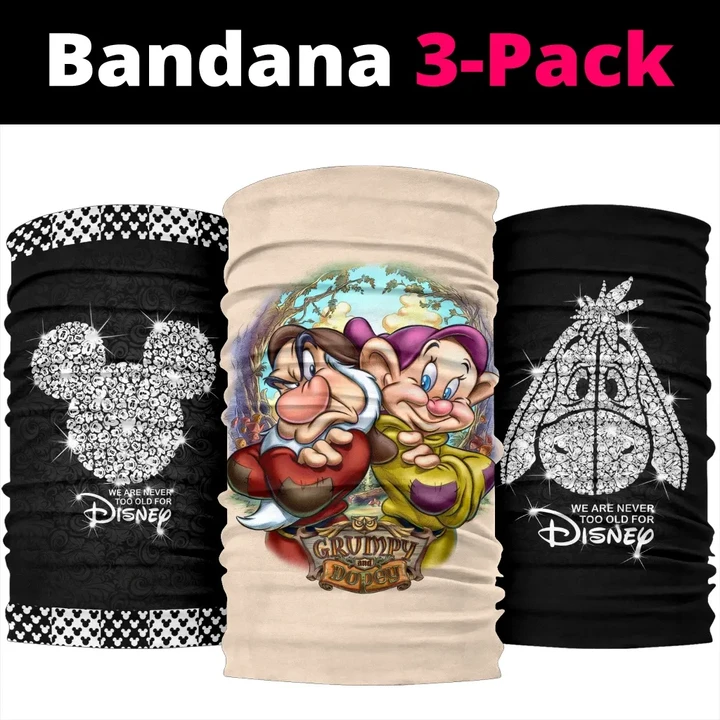 Grp-Dp-Ey-Mickey Bandana 3pcs/pack