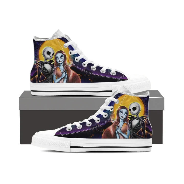 Jack And Sally High Top Shoe