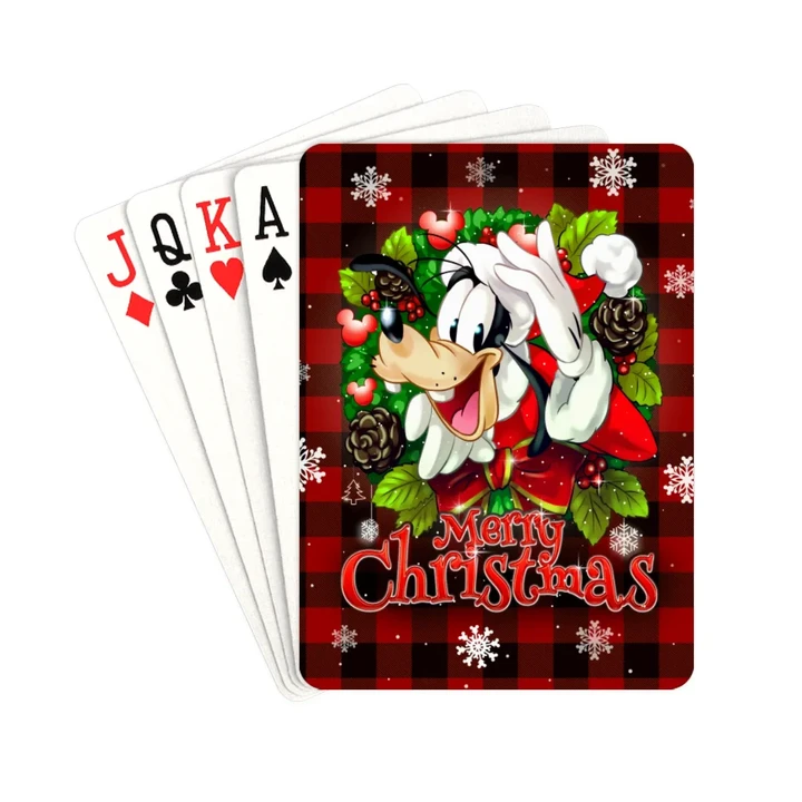Mk Plaid Gf Poker Cards