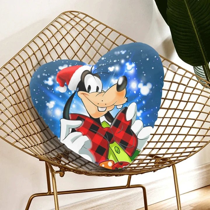 Goofy Heart-Shaped Pillow (Two Sides)